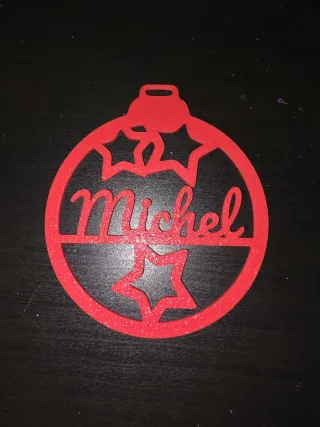 Bola Navidad Personalizada