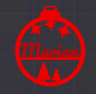 Bola Navidad Personalizada