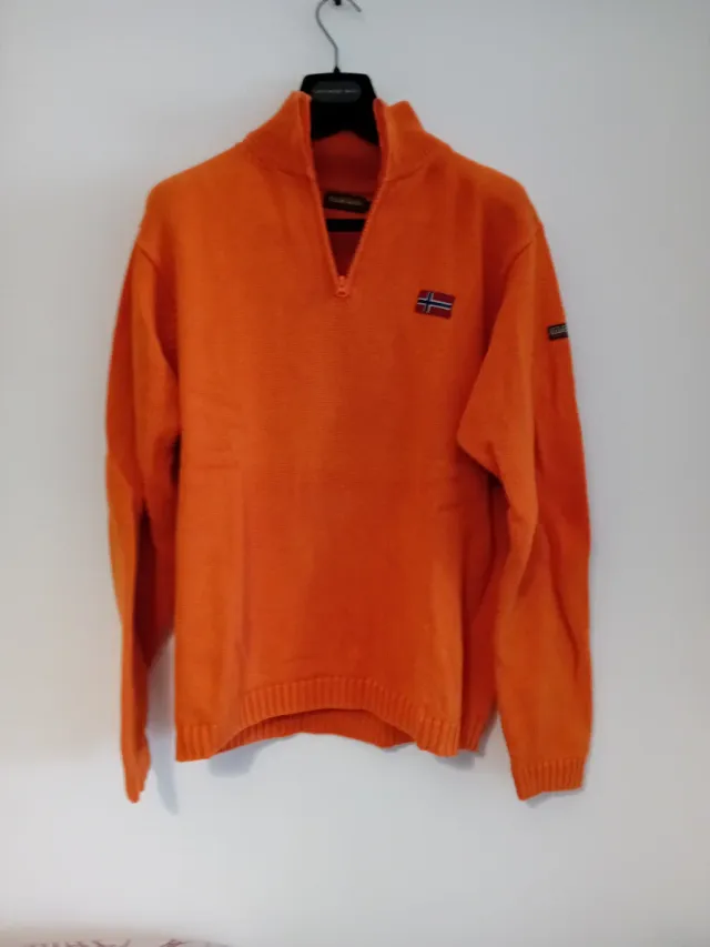 Jersey Napapijri Hombre Naranja