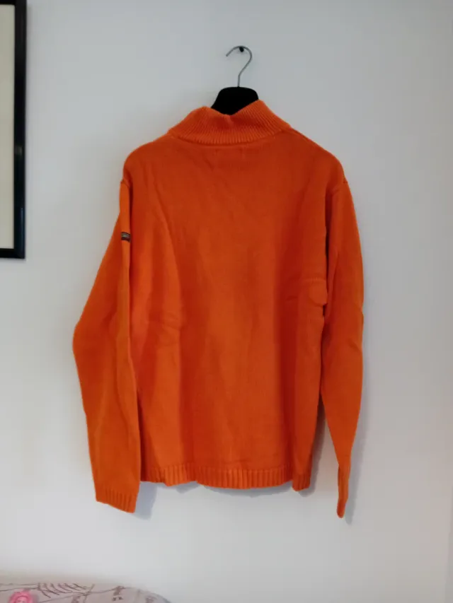 Jersey Napapijri Hombre Naranja