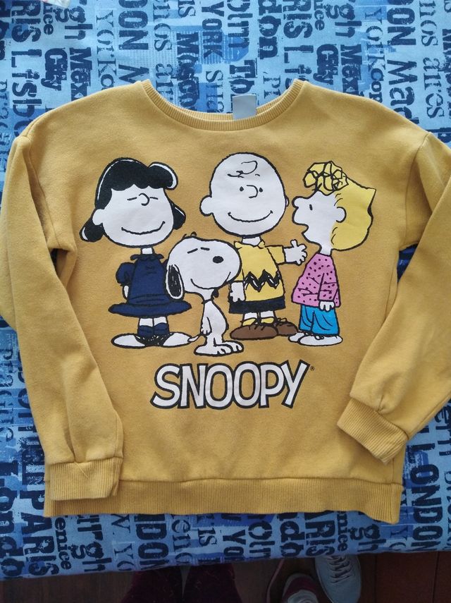 Sudadera Snoopy amarilla