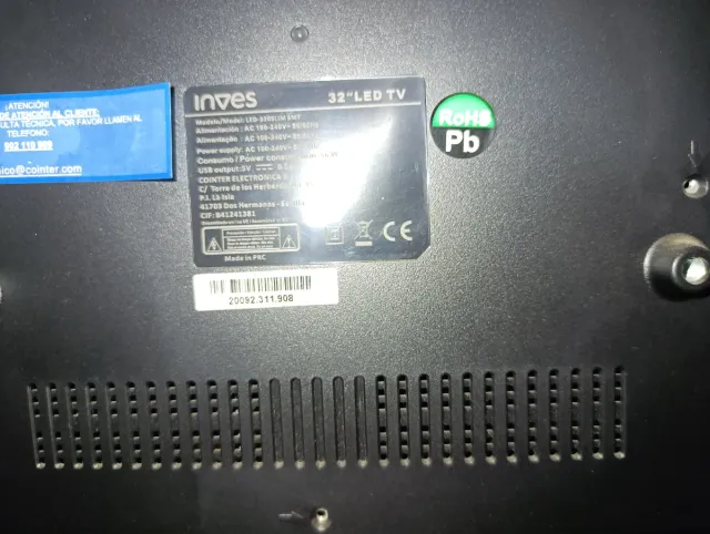 Televisión Smart TV Inves 32