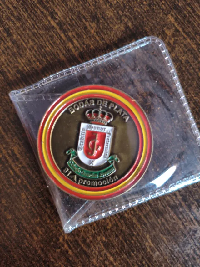 Moneda Guardia Civil Bodas de Plata