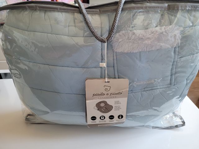 Funda saco de invierno, grupo 0, Pasito a pasito