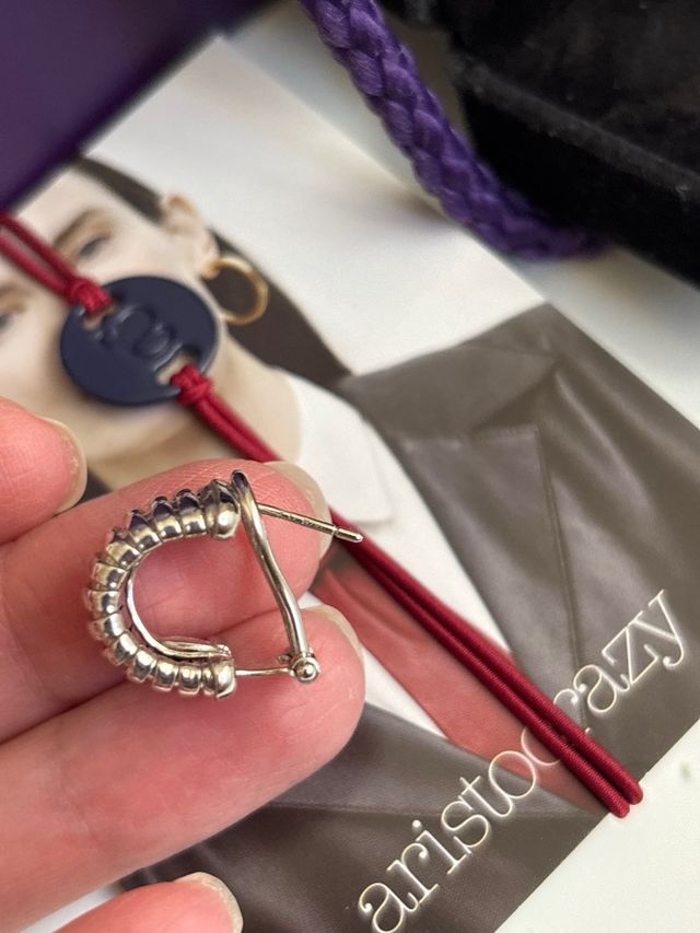 Pendientes Aristocrazy Tubogas Plata 40% descuento