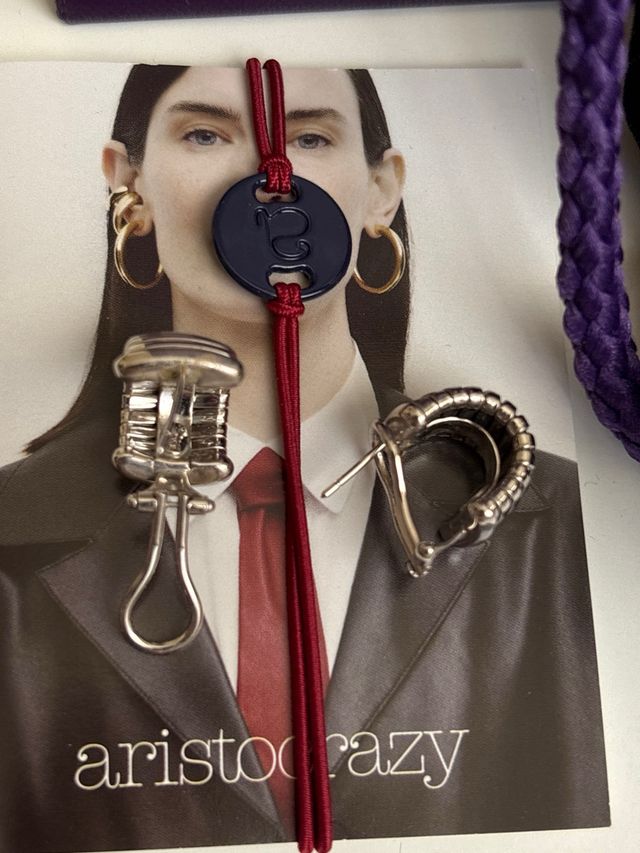 Pendientes Aristocrazy Tubogas Plata 40% descuento