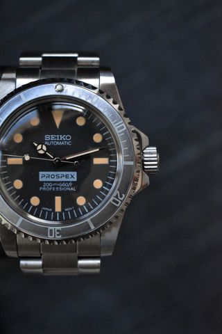 Seiko Submariner NH35 Mod Automático Vintage