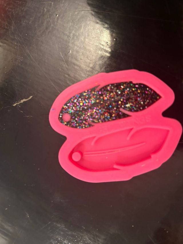 Molde de silicona para pendientes