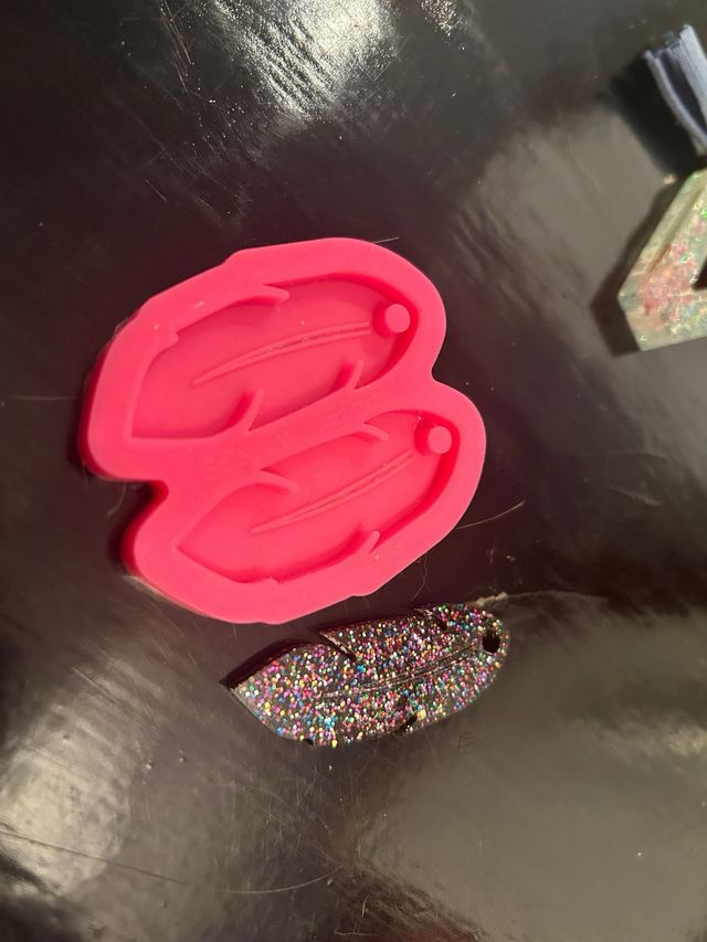 Molde de silicona para pendientes