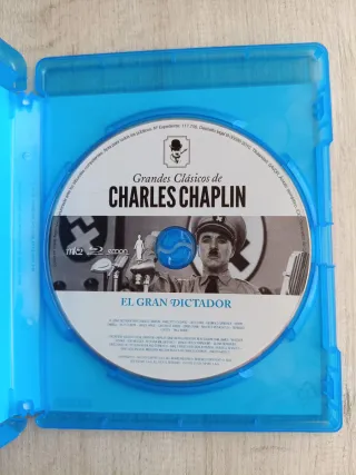 El Gran Dictador Blu-ray Charles Chaplin