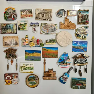 Calamite da viaggio souvenir