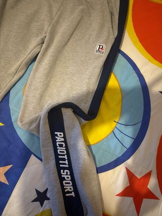 Tuta ragazzo grigia con logo taglia 16 anni cm 170