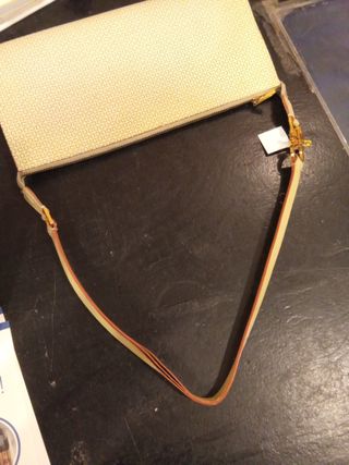 Borsa in pelle Salvatore Ferragamo beige