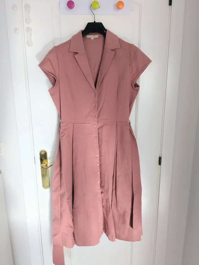 Vestido Dolores Promesas T44 rosa