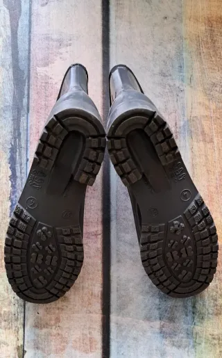 Botas de Lluvia Charol Gris Talla 37