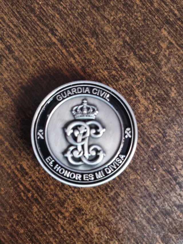 Moneda Guardia Civil UOPJ Málaga