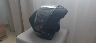 Casco de moto SMK negro