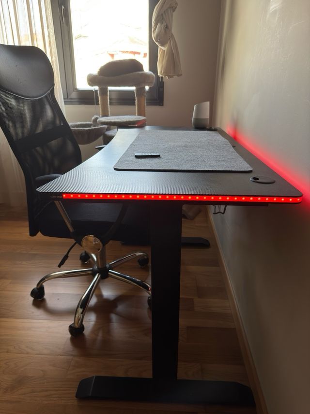 Escritorio y Silla de Oficina Negro