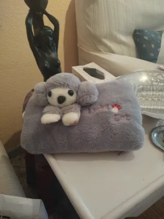 Bolsa de agua caliente peluche perro 