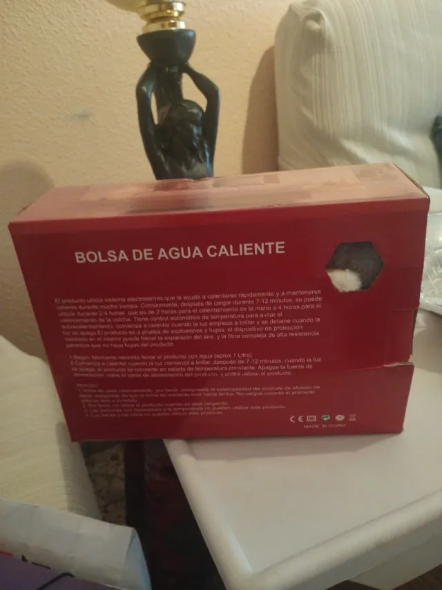 Bolsa de agua caliente peluche perro