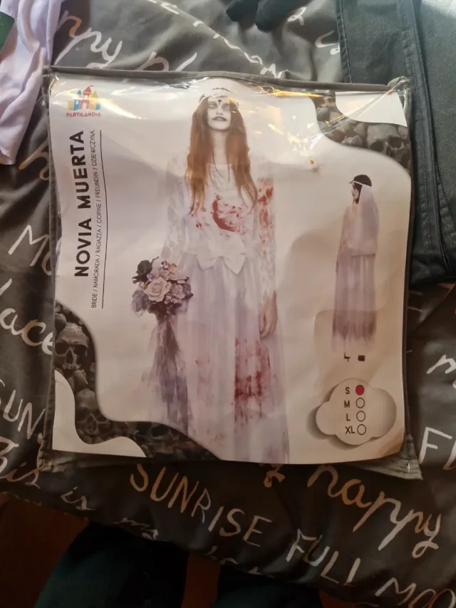 Disfraz Novia Muerta Partilandia Talla S