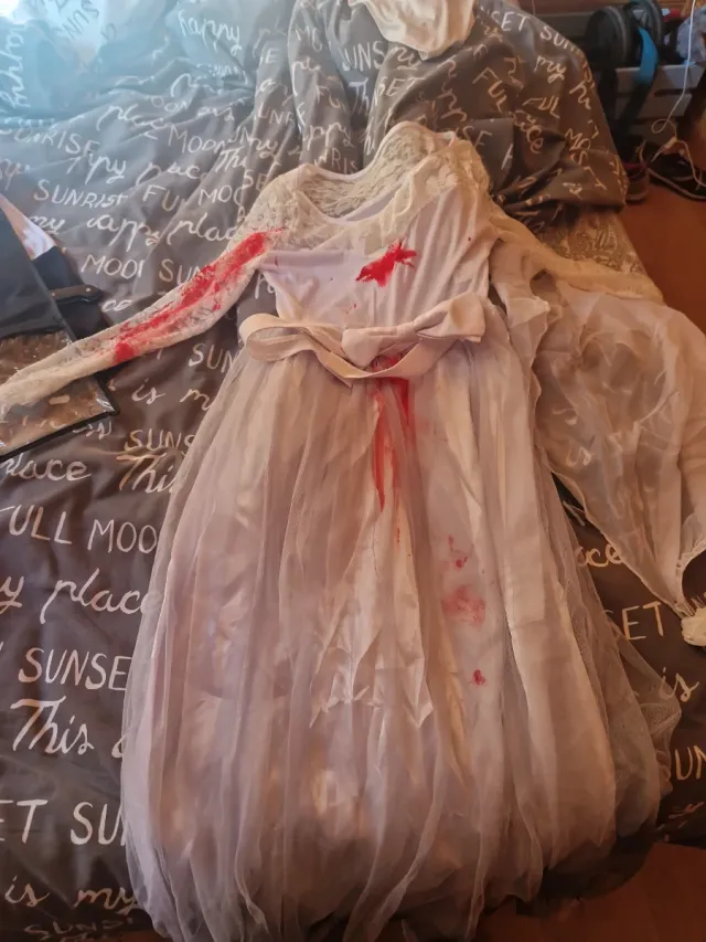 Disfraz Novia Muerta Partilandia Talla S