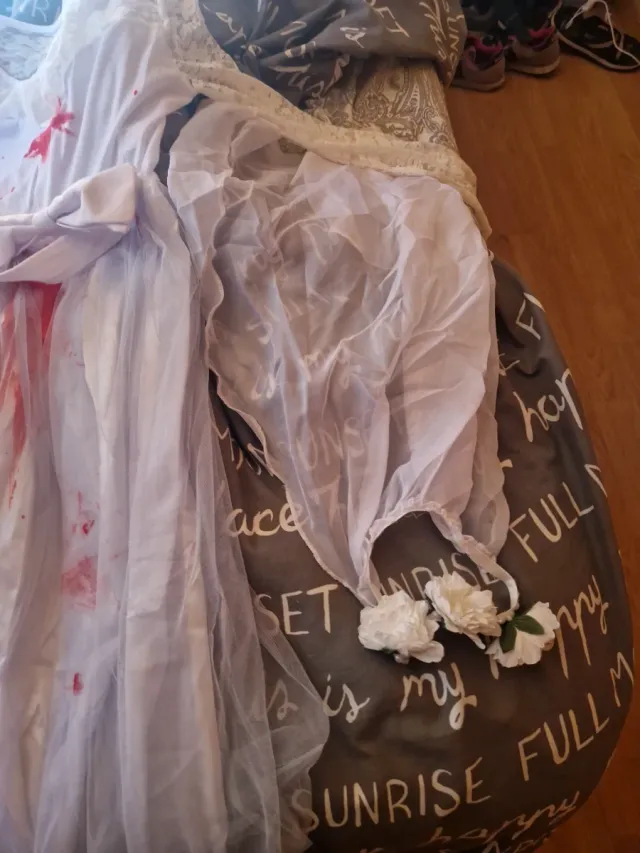 Disfraz Novia Muerta Partilandia Talla S