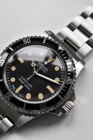 Seiko Submariner NH35 Mod Automático Vintage