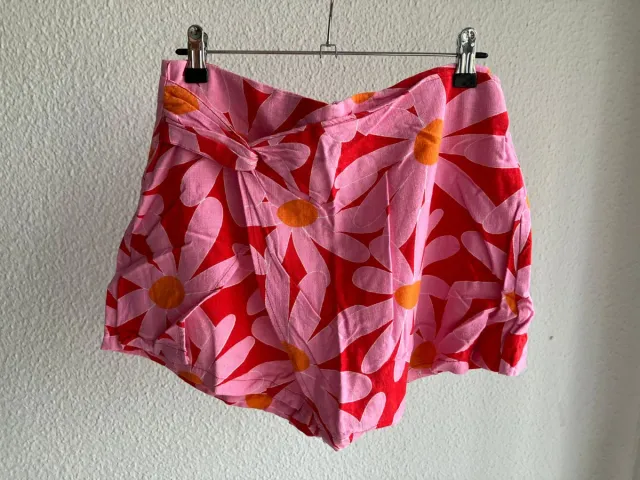 Falda corta floral M