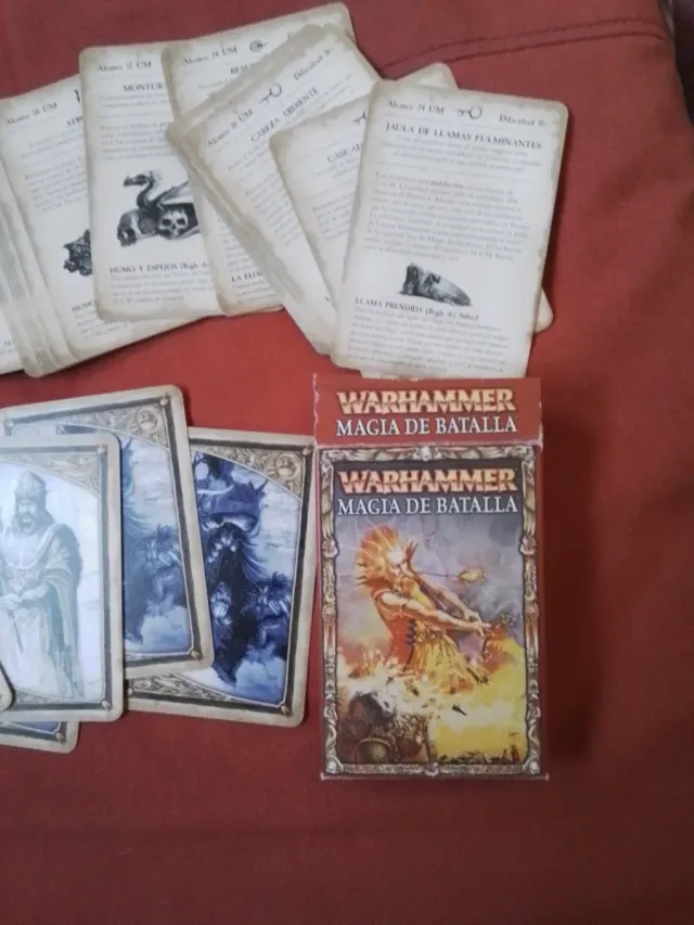 Cartas Magia de Warhammer