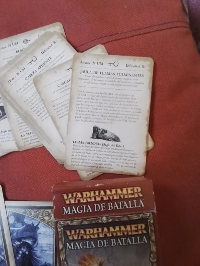 Cartas Magia de Warhammer