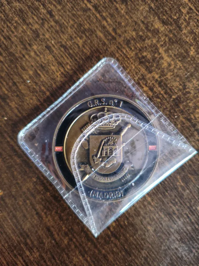 Moneda Guardia Civil G.R.S. n° 1 Madrid