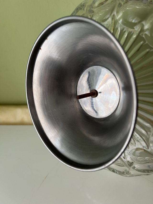 Frutero/Centro de Mesa Cristal y Metal J