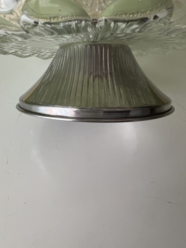 Frutero/Centro de Mesa Cristal y Metal J