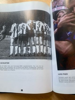 varios títulos libros del Barça