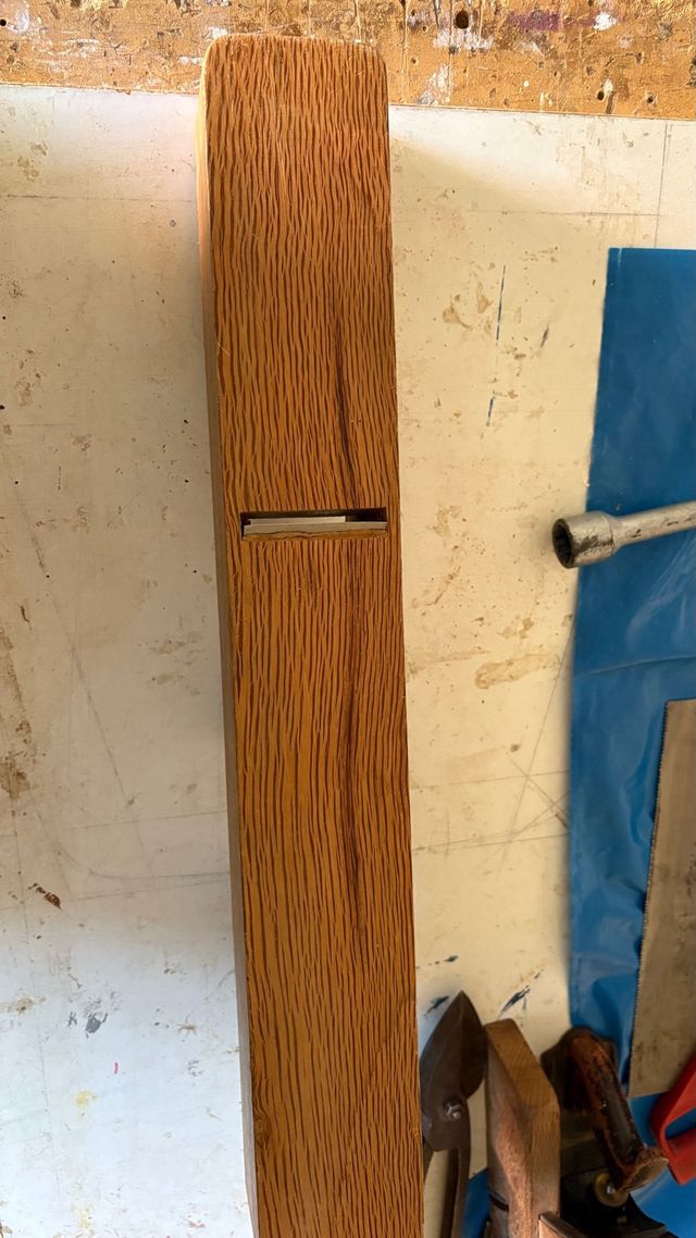 Cepillo garlopa de madera