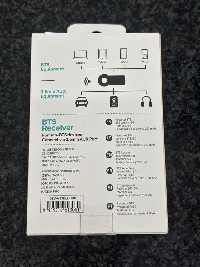 Receptor BTS Uni WA1308