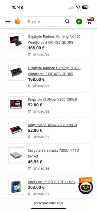 PC Gaming i5 16gb ram