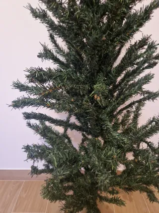 Árbol de Navidad artificial verde