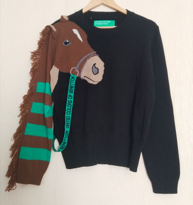 Jersey Benetton para chica como nuevo