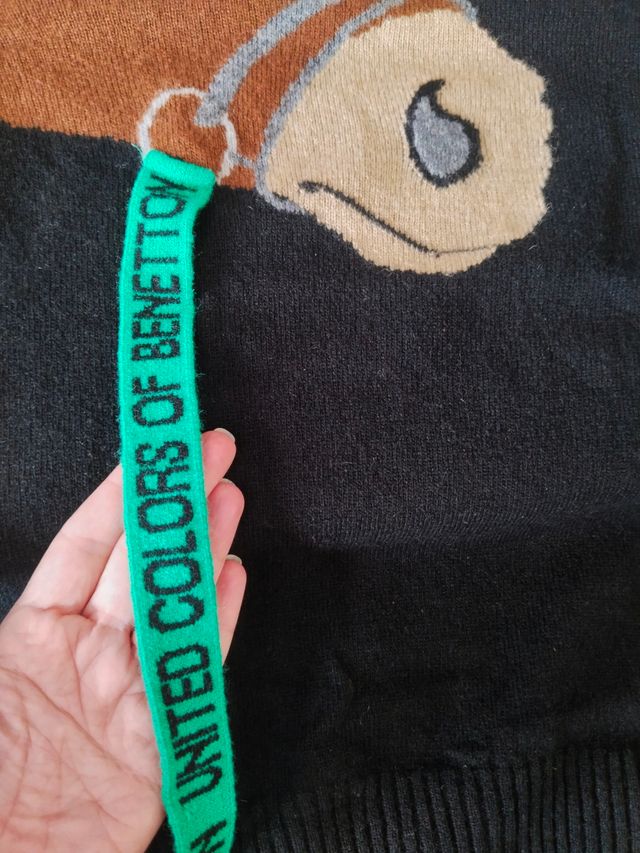 Jersey Benetton para chica como nuevo