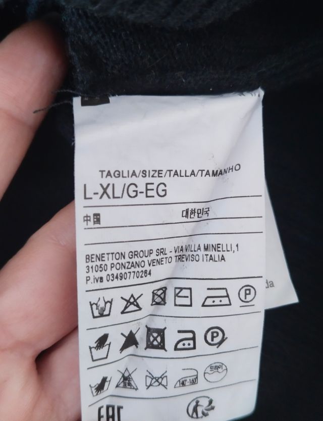 Jersey Benetton para chica como nuevo