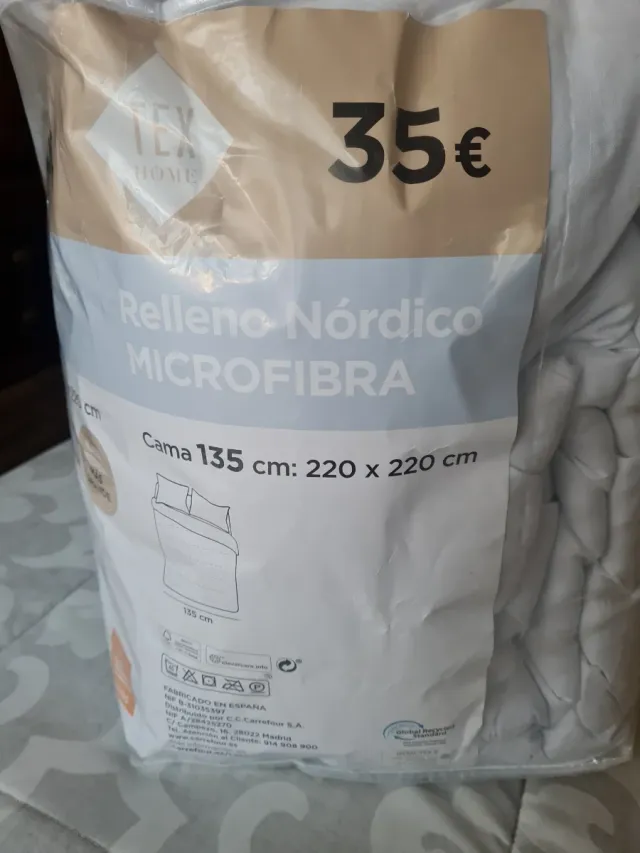 Relleno Nórdico Microfibra Cama 135