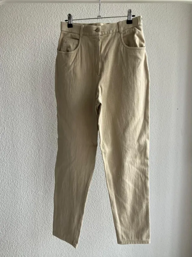 Pantalón beige vintage Talla M