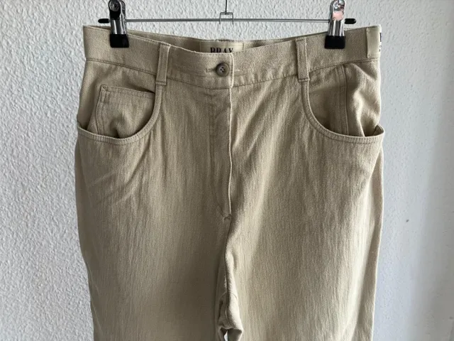 Pantalón beige vintage Talla M