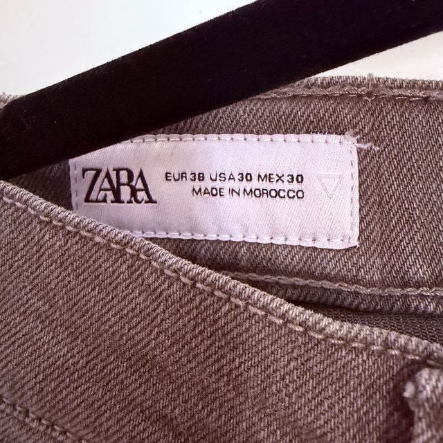 Zara Vaqueros Gris Lavado