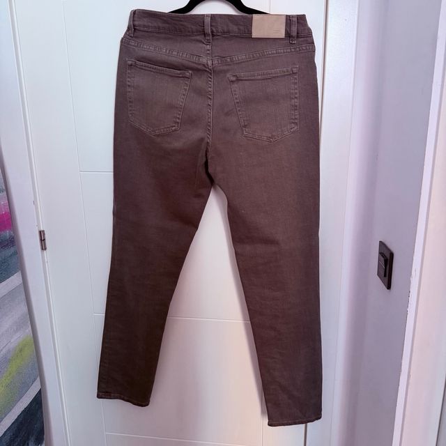 Zara Vaqueros Gris Lavado