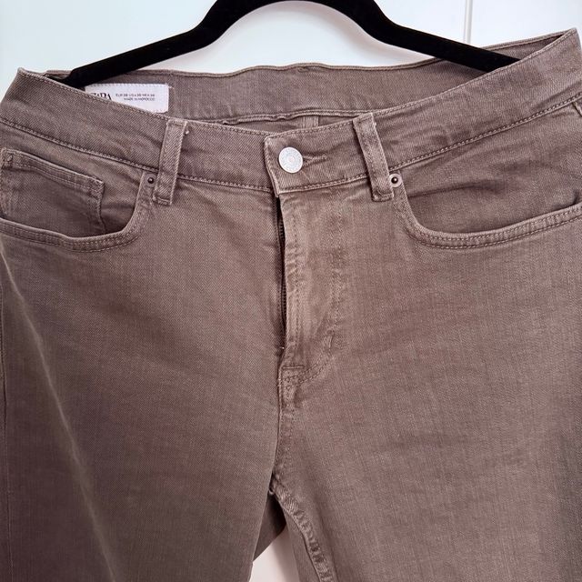 Zara Vaqueros Gris Lavado