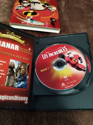 DVD Los Increíbles (Español)