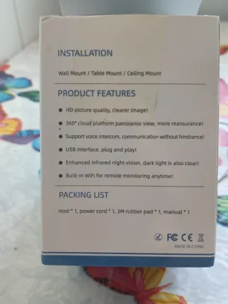 Cámara de videovigilancia USB